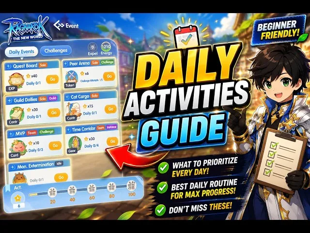 Ragnarok The New World Daily Routine - Optimal Daily Schedule