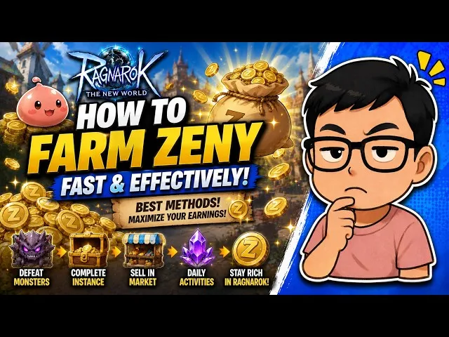 Ragnarok The New World Best Solo Farming Spots by Class